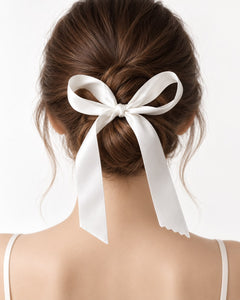 Silk hair tie